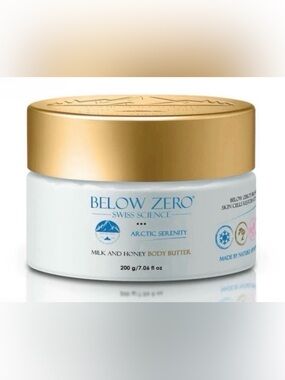 Below Zero Arctic Serenity Milk & Honey Body Butter - Retail $160